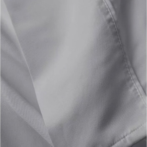 NEW! SERTA So Soft TWIN 4 pc Sheet Set - Light Gray Deep Pocket BONUS Pillowcase - Picture 5 of 6